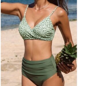 Two piece bathing suit